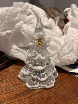 Fenton Glass Christmas Tree