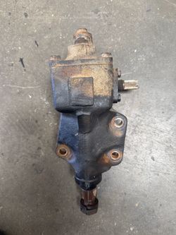 Early bronco manual steering box