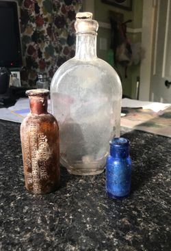 Antique bottles