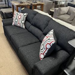 Stylish Cozy Black Couch!