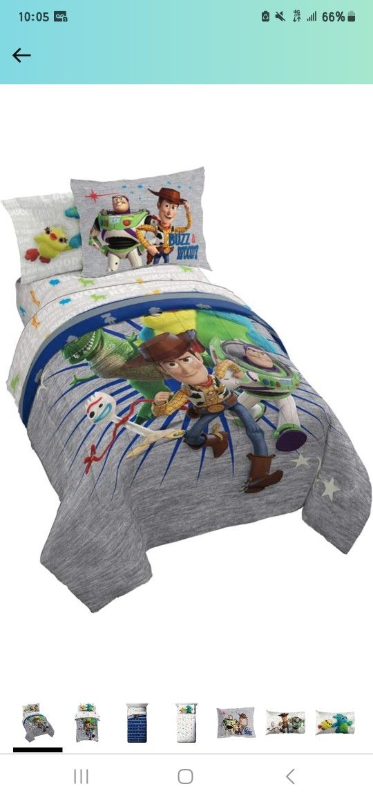 Toy Story Full Size Bed Set
