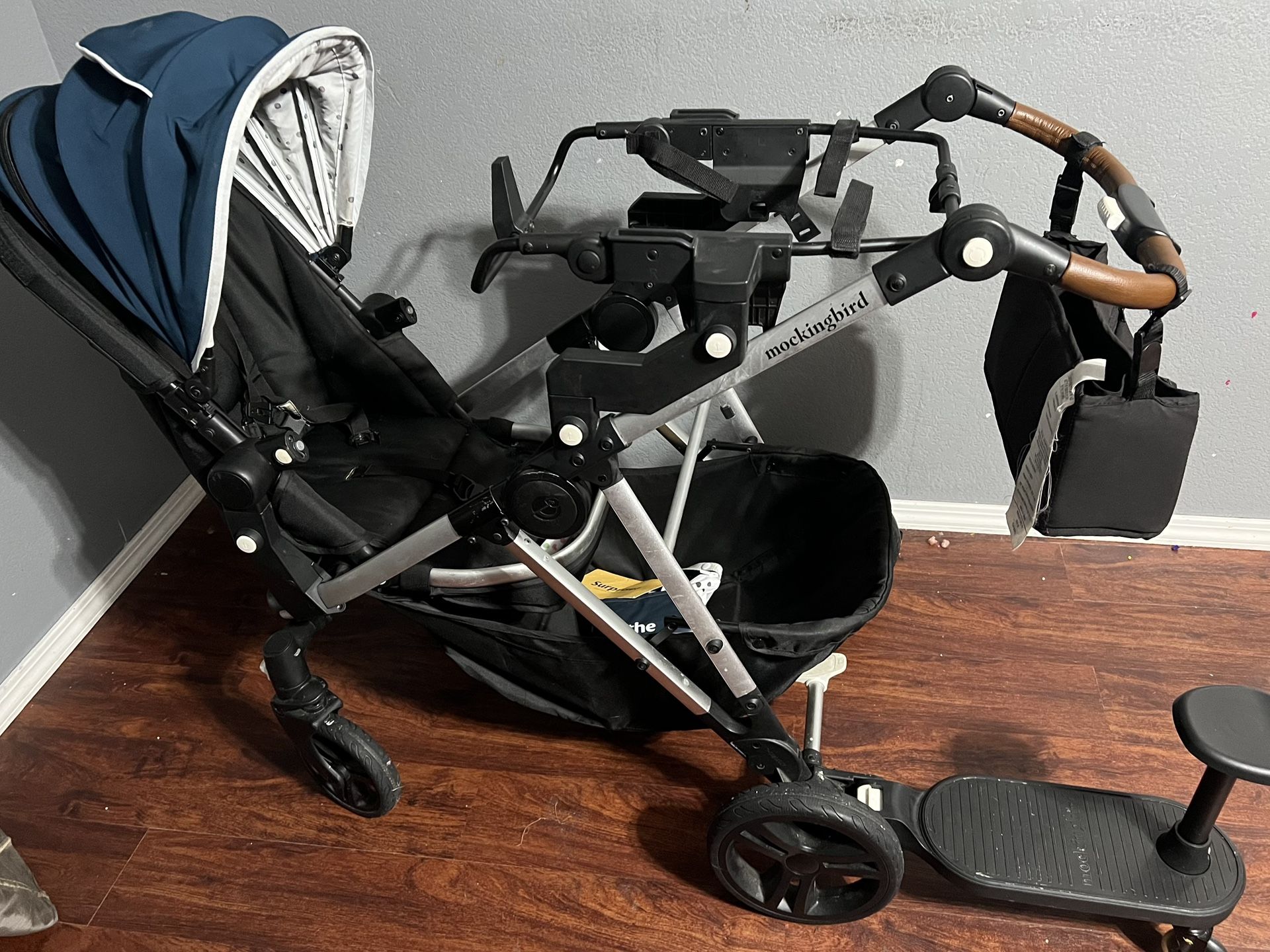 Mockingbird Single To Double Stroller