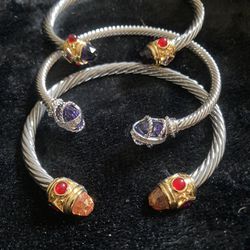 3 David Yurman Renaissance Bracelets
