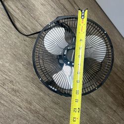 Fan 11-12” Tilt 3 Modes