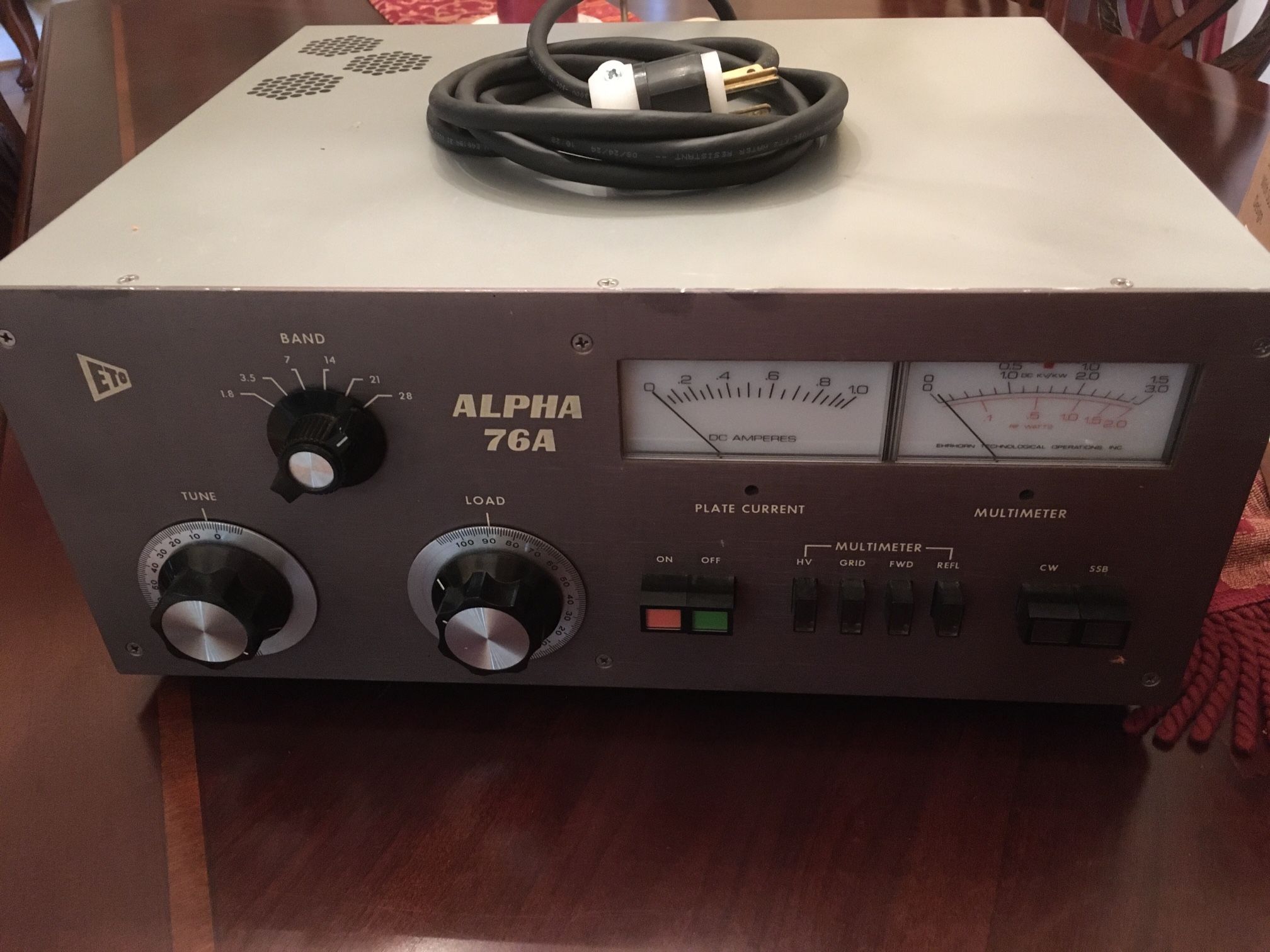 Alpha 76A Amplifier