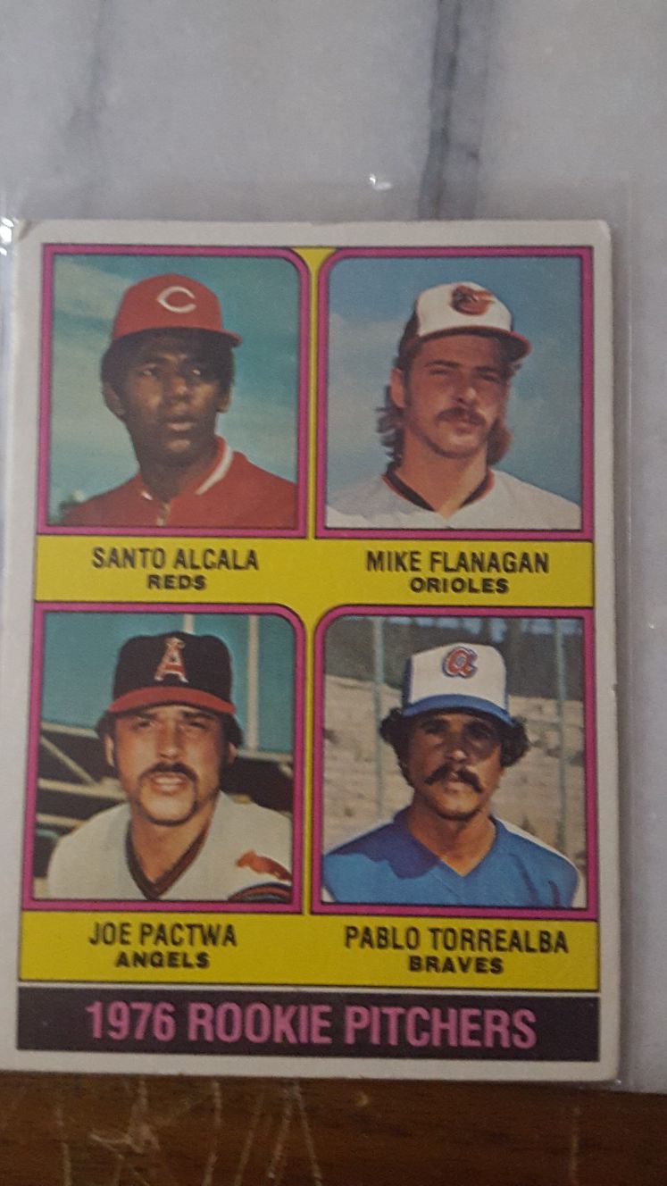 1976 Topps Mike Flanagan rookie card