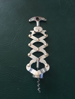 Zig Zag wine opener corkscrew