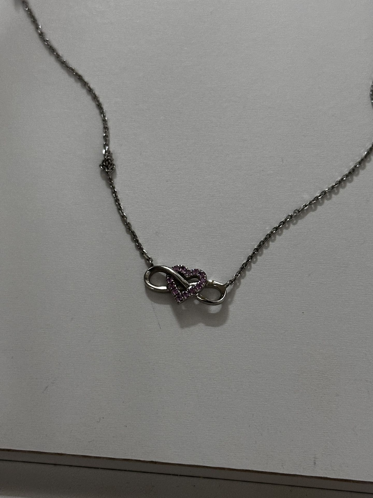Pink sapphire Necklace