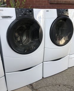 Kenmore washer and dryer electric