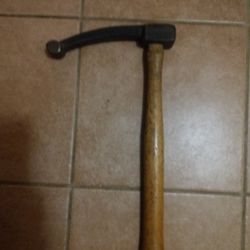 Vintage Auto Body Tool Hammer Fairmount Num 155 Collectible Tool 15 Inches Long.