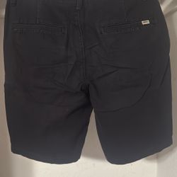 Men’s Black Vans shorts, Size 30