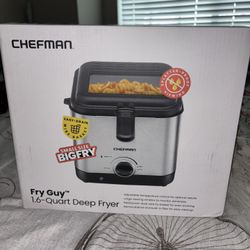 Chefman Compact Stainless Steel Deep Fryer – Small Size, Big Performance 
