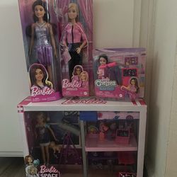 Barbie Space Discovery Stacie, Chelsea Astronomer, 2 Toy Dolls