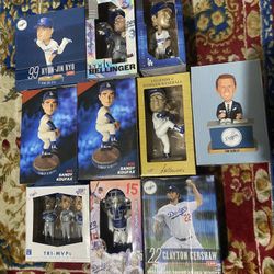 Dodgers Bobble heads