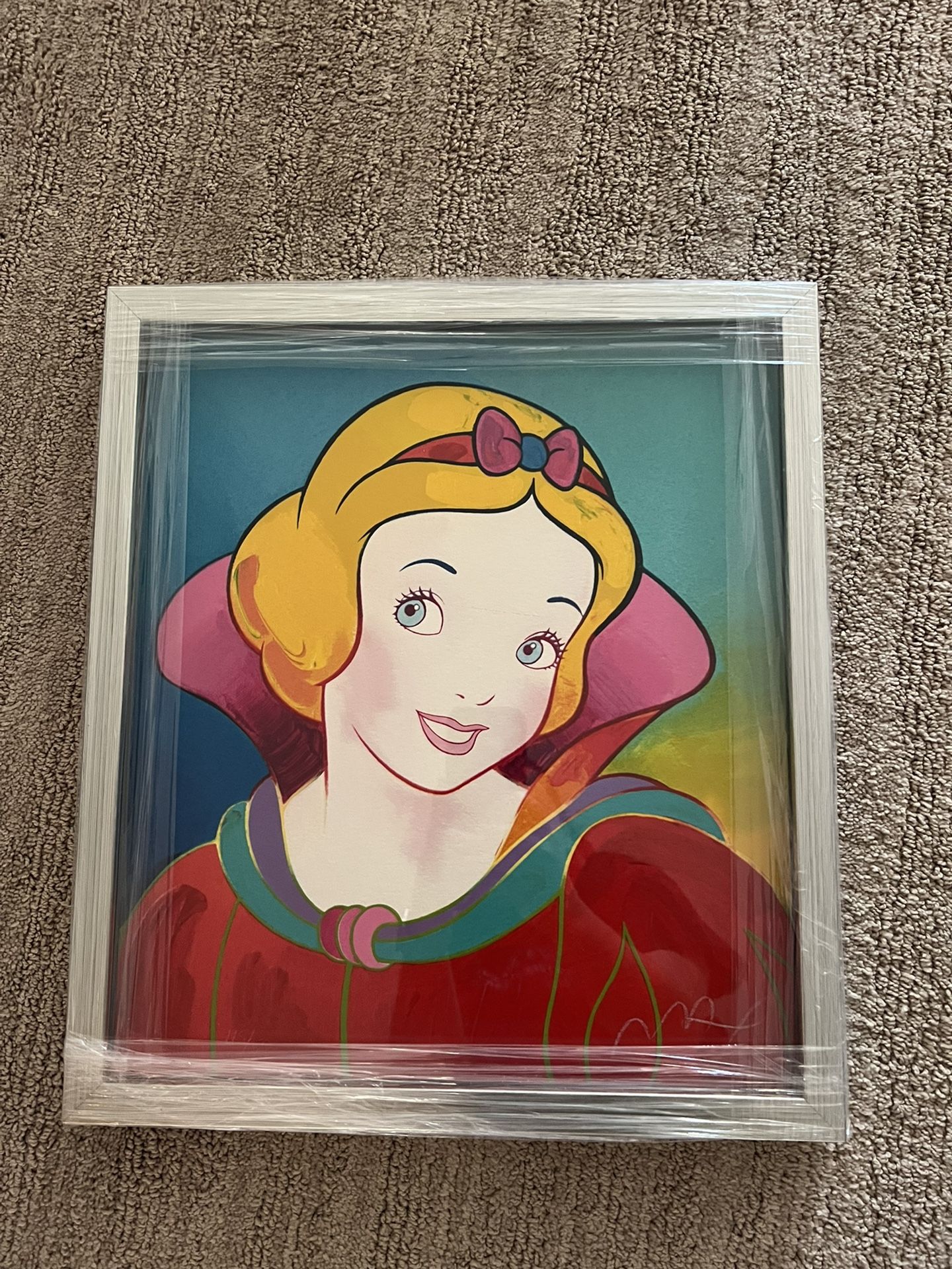 Peter Max Original Disney Piece Snow White