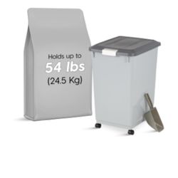 Brand New Big Rolling Dog Food Container 
