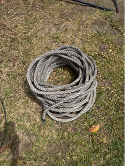 Heavy duty twist rope, approx 120’