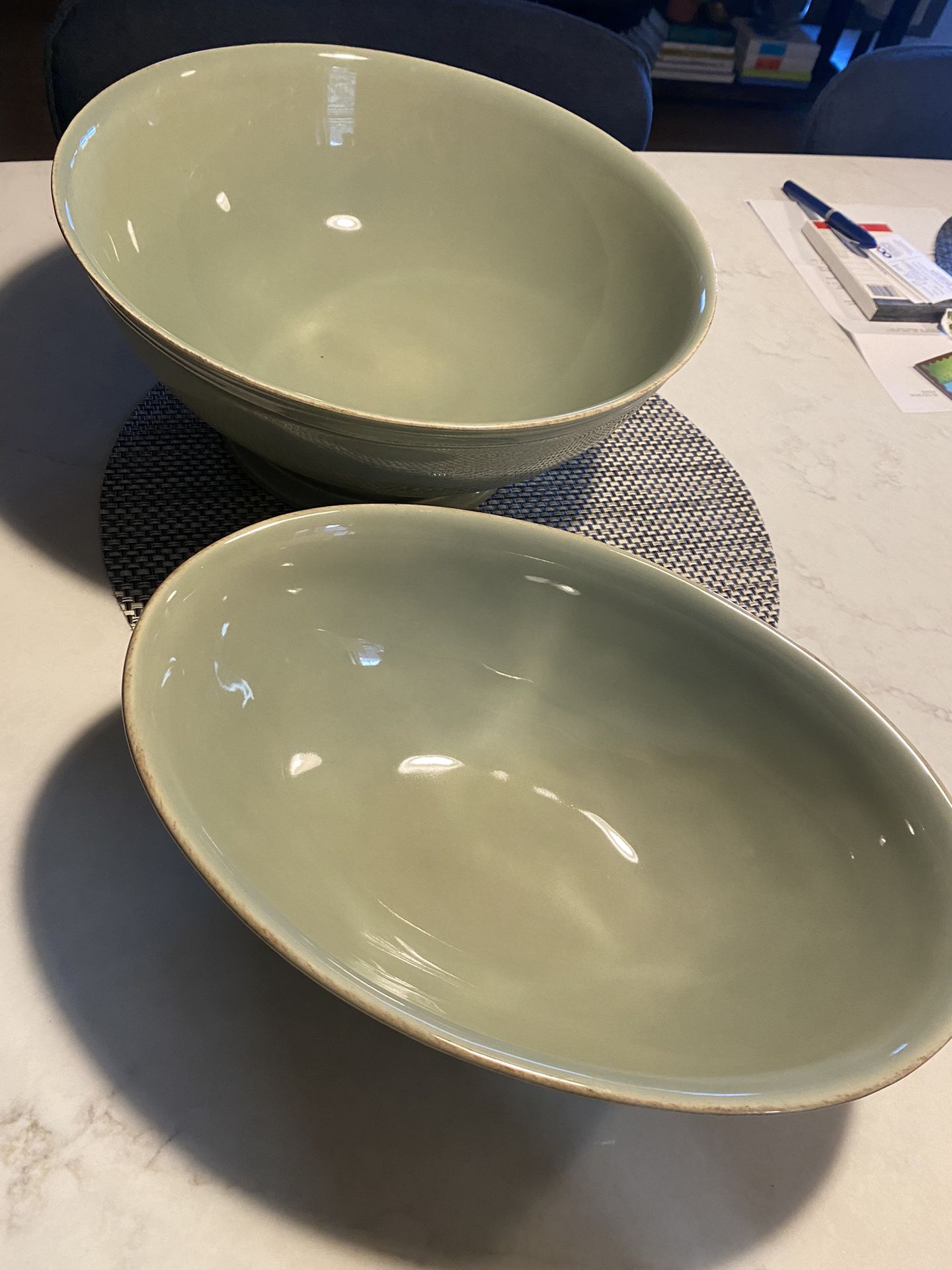 Pottery Barn Serving Bowls Dishes