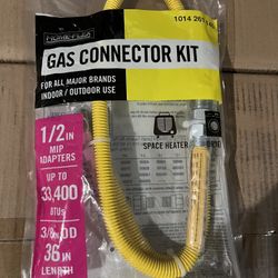 Gas Line For Stove And Dryers $15