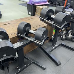 ADJUSTABLE DUMBBELLS🔹SPORTS FITNESS GYM EQUIPMENT 