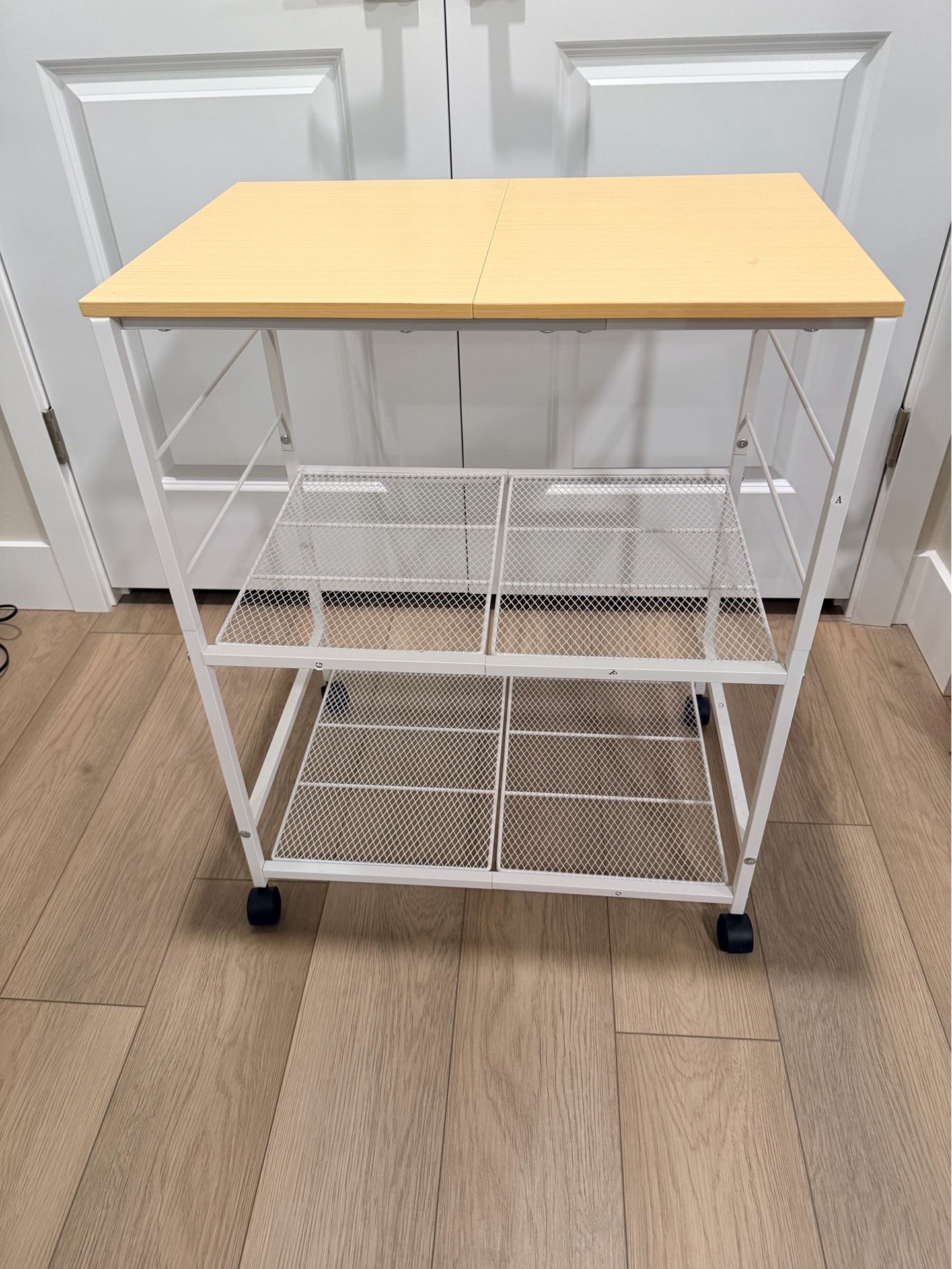 Three Tier Microwave stand w/wheels