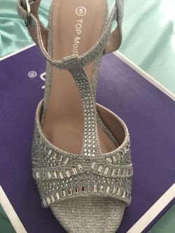 Silver heels