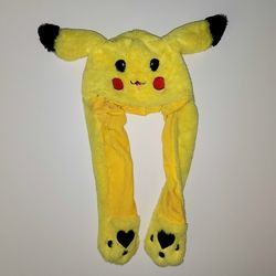Pokemon Pikachu hat with movable ears