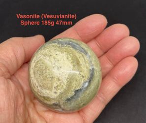 Vasonite Genuine Stone Sphere from India 185g 47mm
