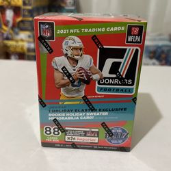 2021 Donruss Football Blaster Box W/ 1 Rookie Holiday Sweater ( Downtown!)- $40 Each