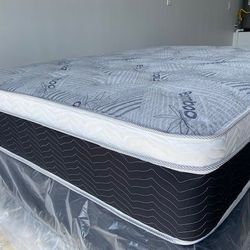 King Euro Bamboo Pillow Top!•••