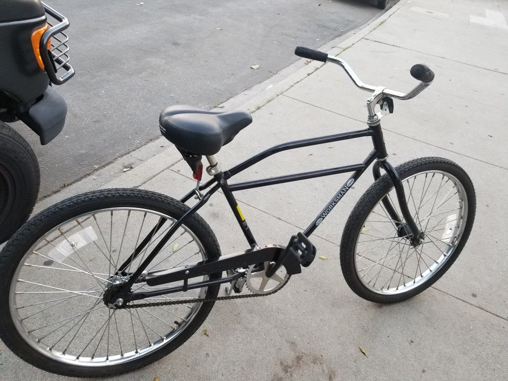 26 in Worksman heavy duty beach cruiser bike bicycle