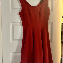 Red party Dress size Medium NEW