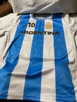 Argentina #10 Soccer Jersey AFA Men L
