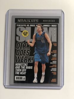 2020 Panini NBA Hoops Slam Dirk Nowitzki 