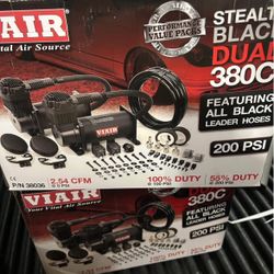 Viair 380 Compressors Black - Brand New