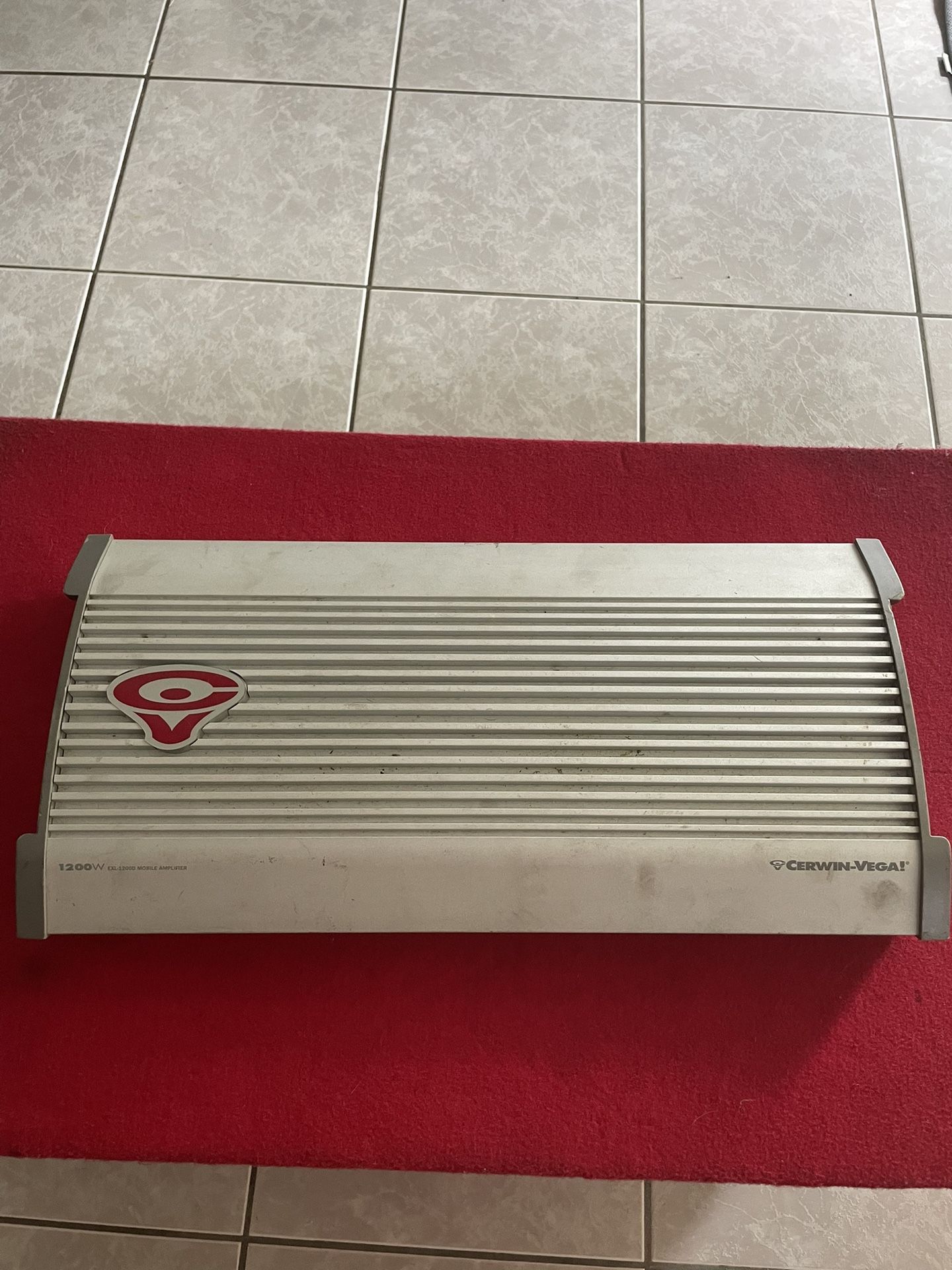 cerwin vega 1200w exl-1200D mobile amplifier