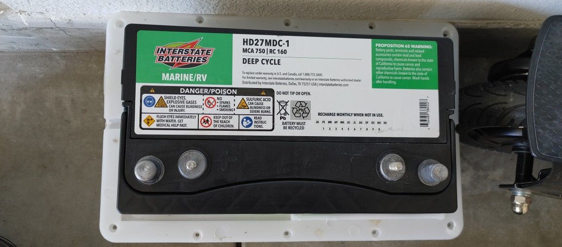 Interstate HD27MDC-1 Deep Cycle RV/Marine Battery