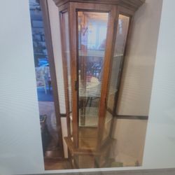 Curio Cabinet. 70" Tall. 24.5 Wide 11 