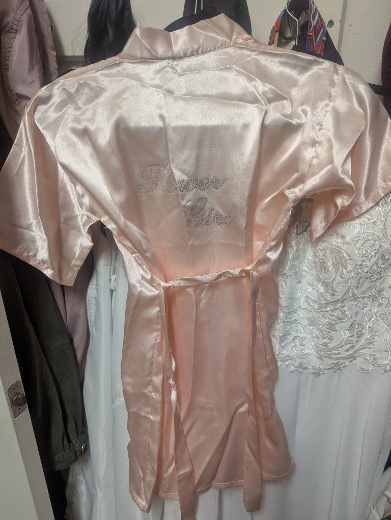 Flower Girl Robe- sz 8