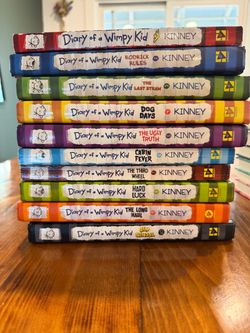 Diary of a Wimpy Kid Books 1–10 Complete Set – Jeff Kinney