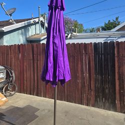 New 9ft purple patio umbrella