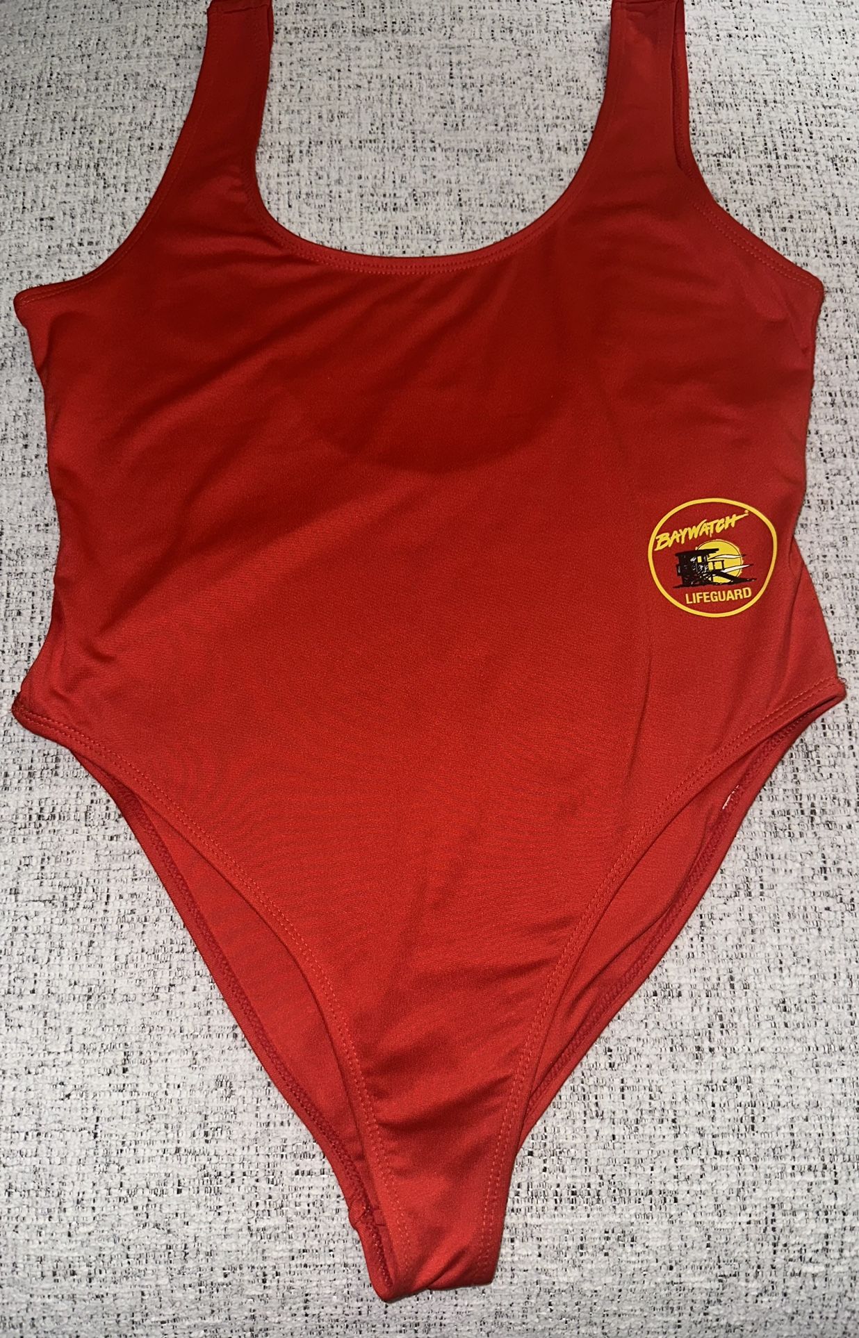 Baywatch Women's Red Lifeguard One Piece Swimsuit