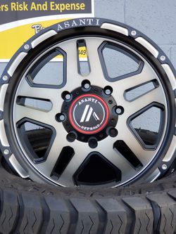ASANTI OFFROAD WHEELS 20X9 8X180 ON SALE!!!!!!!!