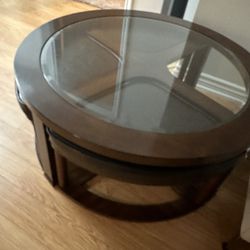 Round Living Room Table 