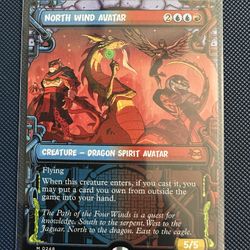 North Wind Avatar (Showcase) - Teenage Mutant Ninja Turtles (TMT) Magic The Gathering Mtg Card