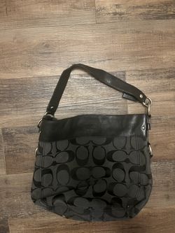 Black Coach Purse 