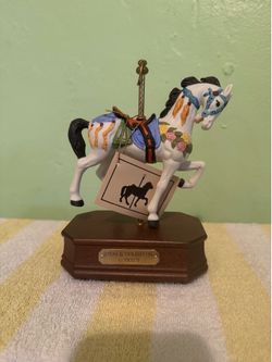 RCR Stein & Goldstein Style Carousel Horse Music Box