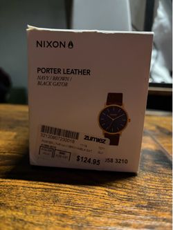 Nixon Porter Leather watch