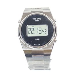 Tissot PRX Digital Black Dial Watch Men's 40mm with Case T(contact info removed)00 New