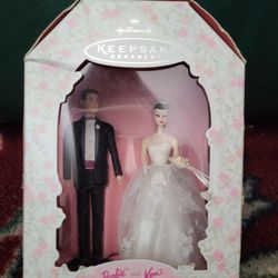 Hallmark Keepsake Ornaments - Barbie & Ken Wedding Day - 1997